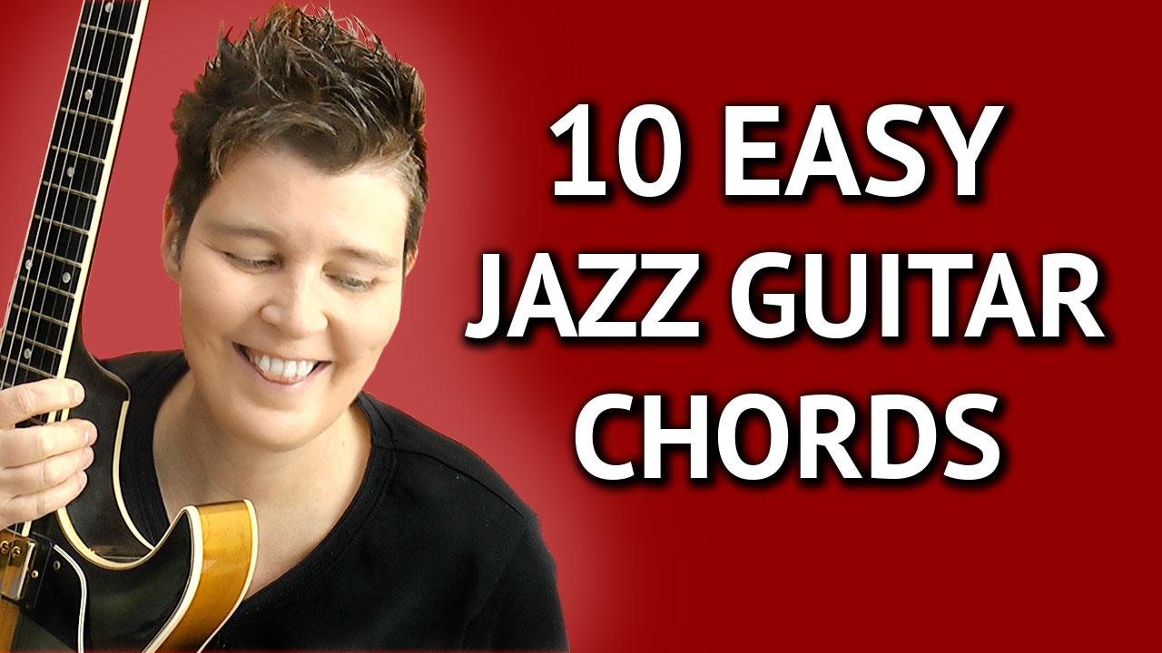10 Easy Jazz Guitar Chords YouTube Lesson