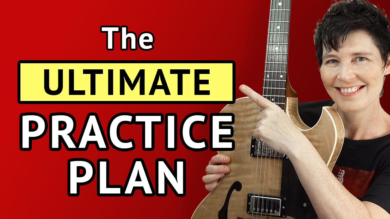 Practice Plans for Jazz Guitar YouTube Lesson