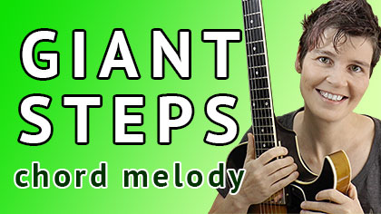 Giant Steps - Chord Melody