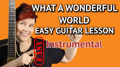 what-a-wonderful-world-guitar-lesson-easy-jazz-guitar-lesson YouTube Lesson